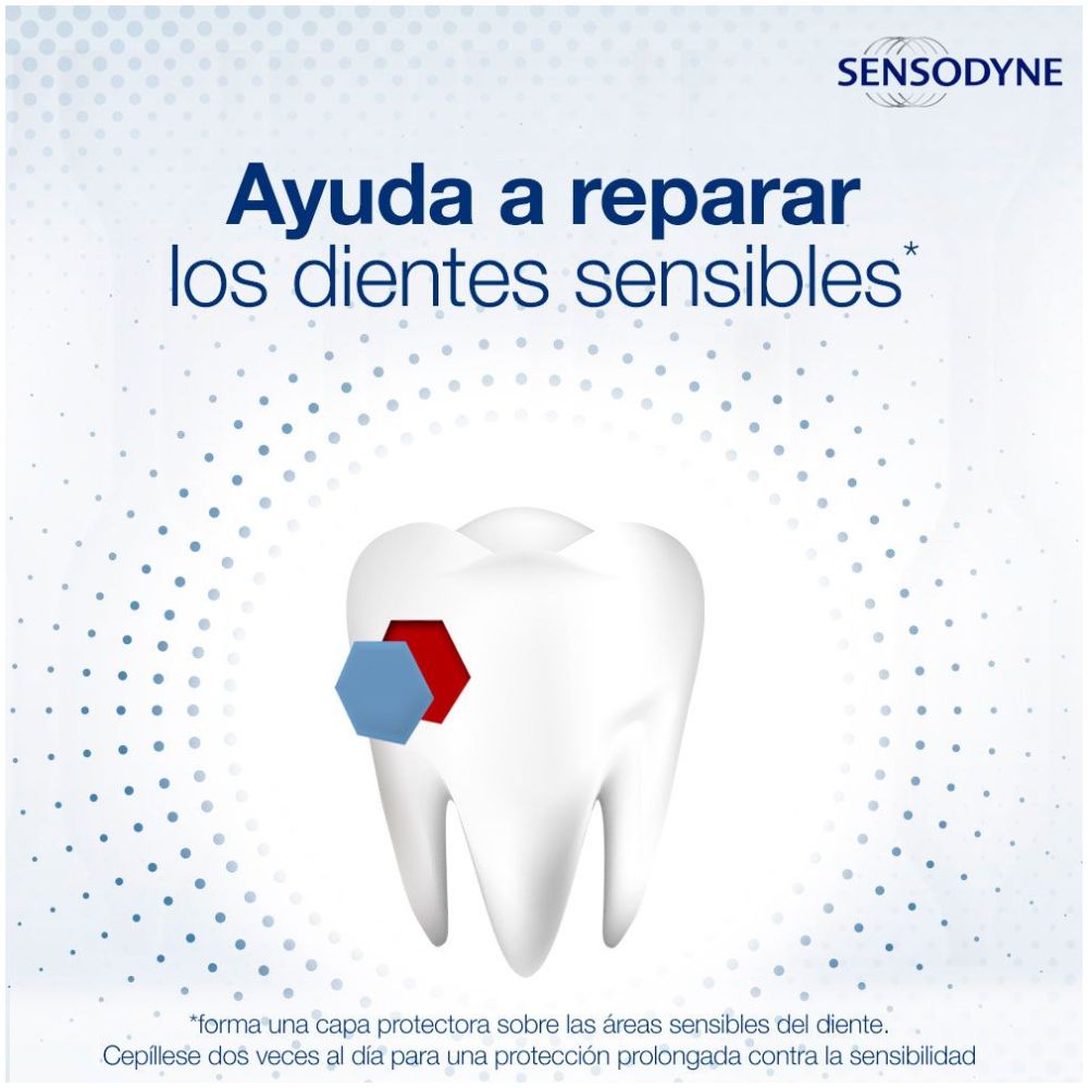 Pasta De Dientes Sensodyne Repara Y Protege Blanqueador 100G  - Imagen 4