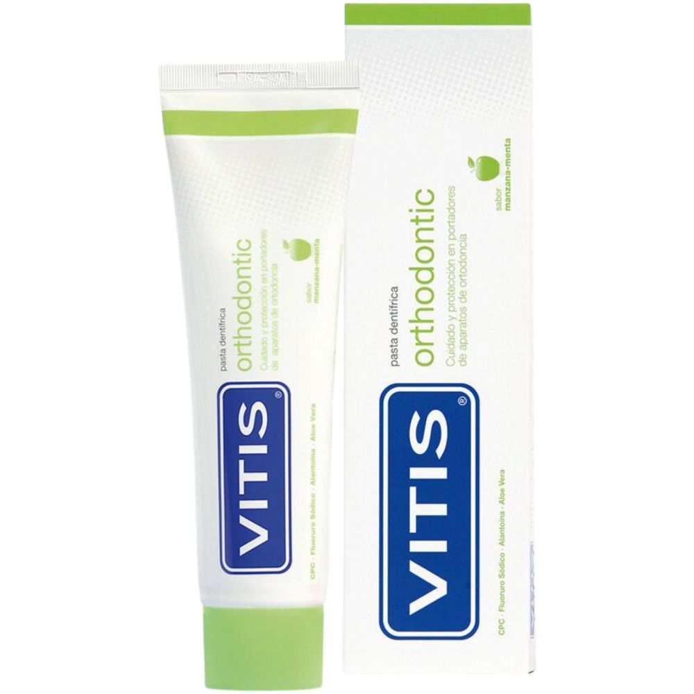 Vitis Pasta Dental Orthodontic Manzana Menta 100 Ml