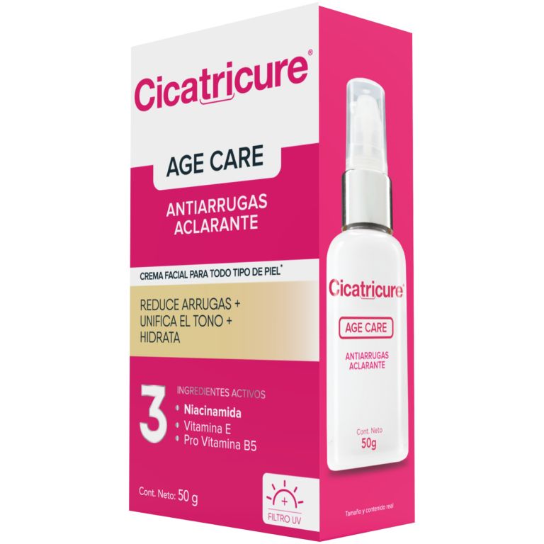 pack cicatricure age care antiarrugas aclarante 50g c/u