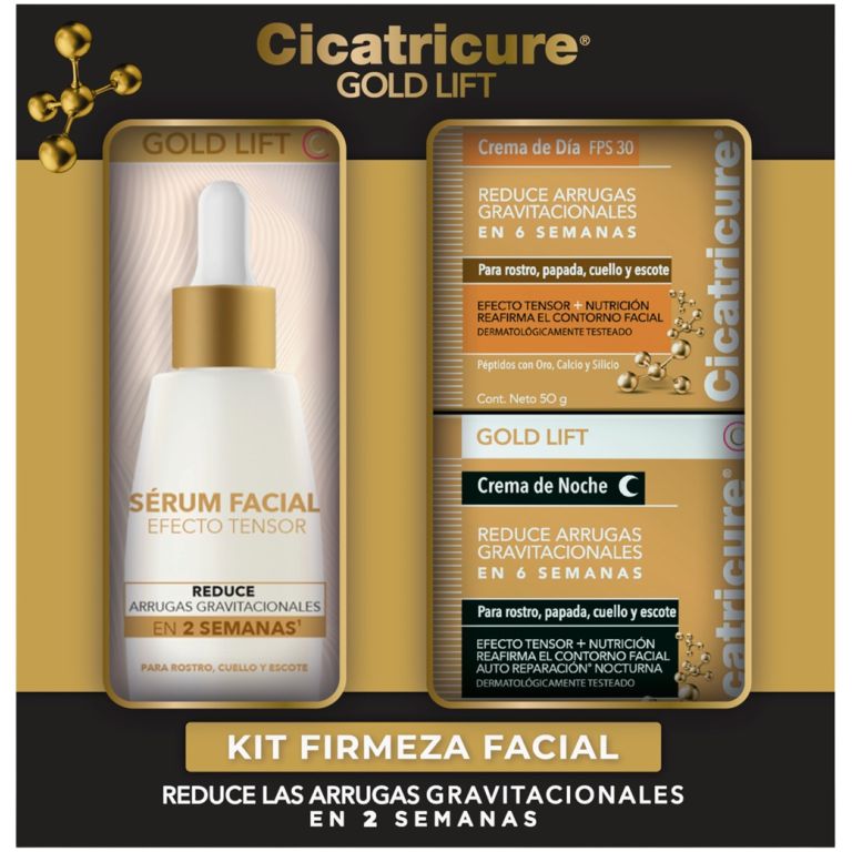 cicatricure gold antiedad crema día+ noche 50g + serum 27ml