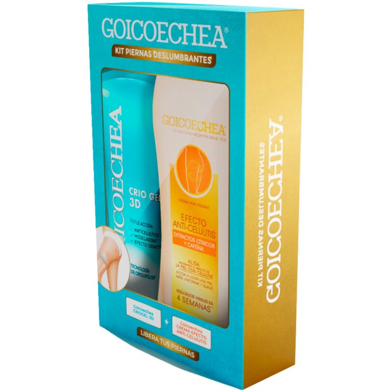 pack goicoechea criogel 3d 200ml + crema anticelulitis 400ml