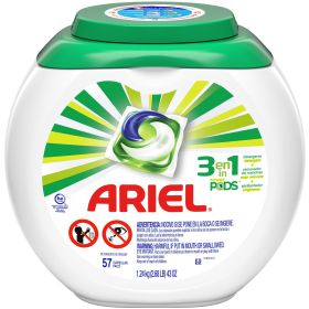 Ariel Pods Detergente 3 En 1 Capsulas 57