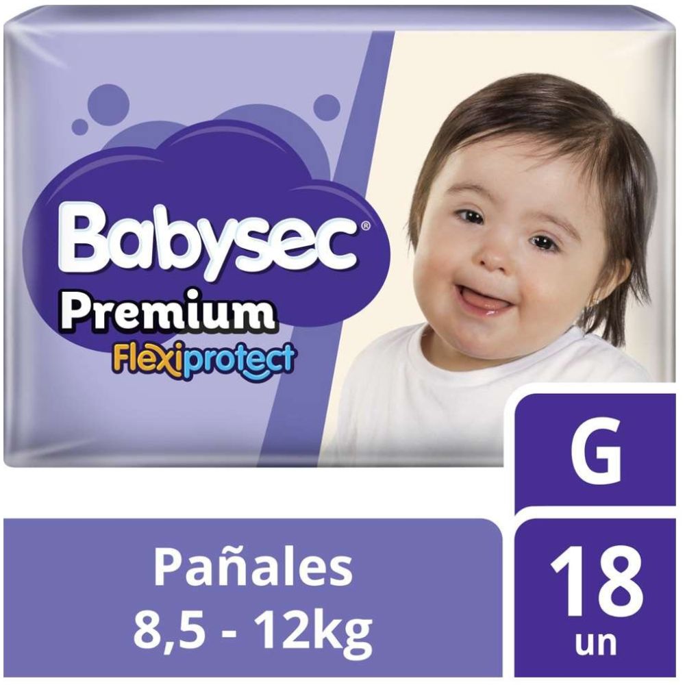 Babysec Pañales Desechables Flexi Protect Talla G