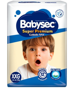 Babysec Pañales Desechables Super Premium Talla Xxg