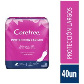 Protectores Diarios Carefree Protección Largos