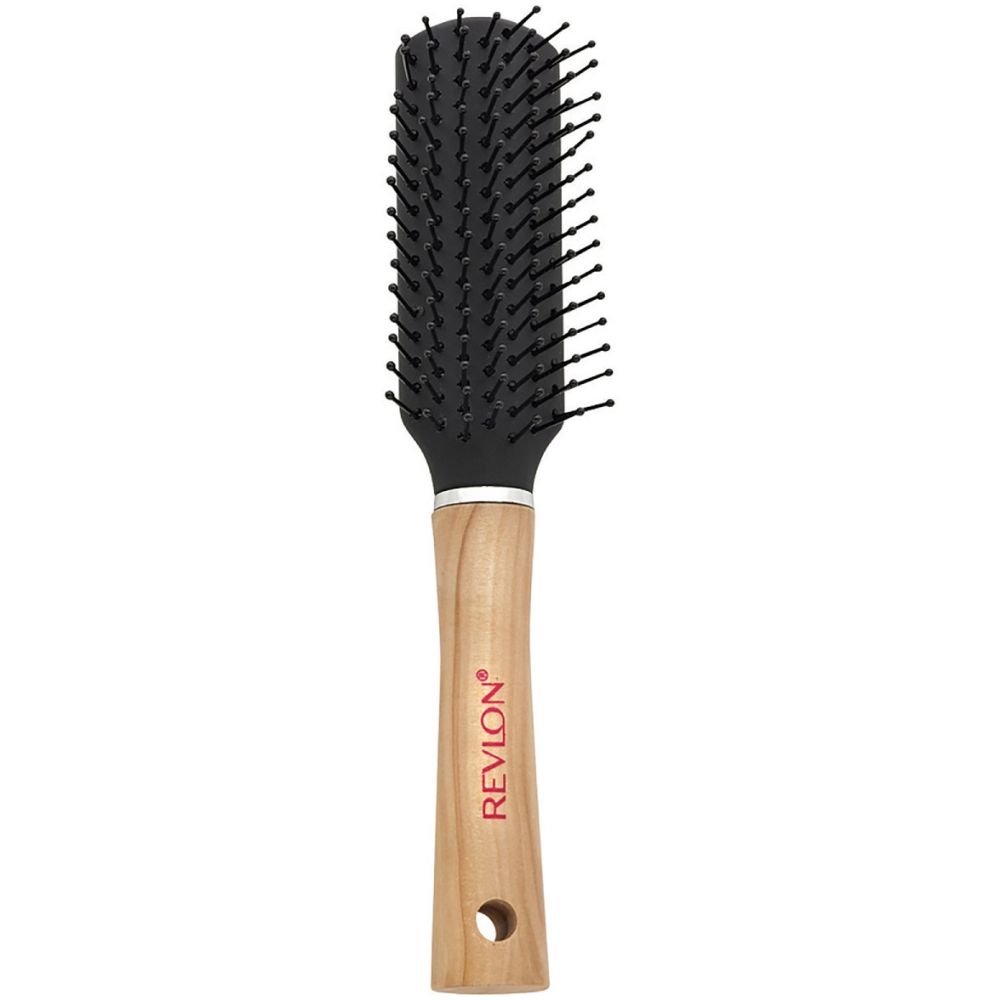 Revlon Cepillo Multiproposito De Madera Mini
