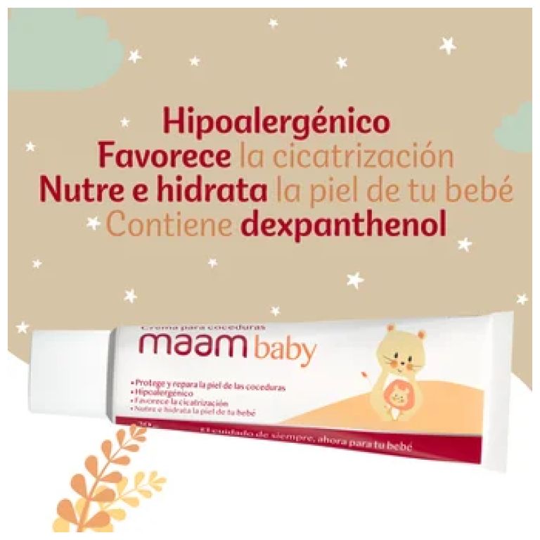 maam baby crema para coceduras 100 g