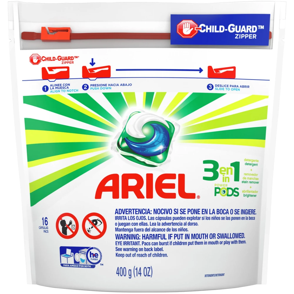 Ariel Pods Detergente 3 En 1 Capsulas 16