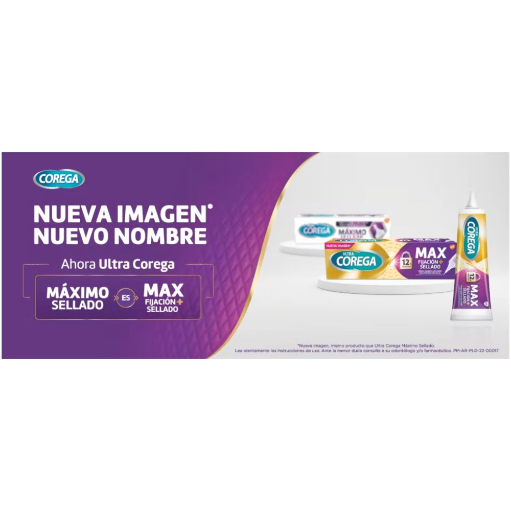 Corega Ultra Maximo Sellado Crema Sin Sabor 70 G - Imagen 3