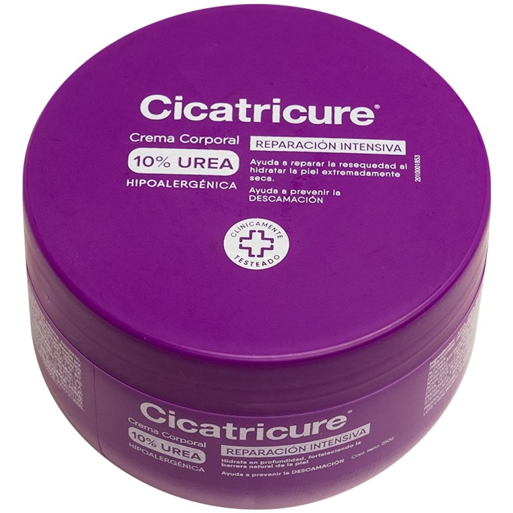 cicatricure crema urea 10% reparación intensiva 250g