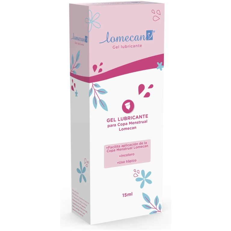 lomecan copa talla 1 + vaso esterilizador + lubricante 15ml