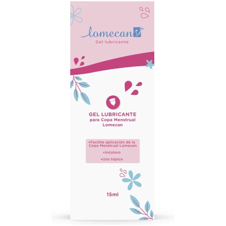 Lomecan Gel Lubricante para Copa Menstrual 15ml