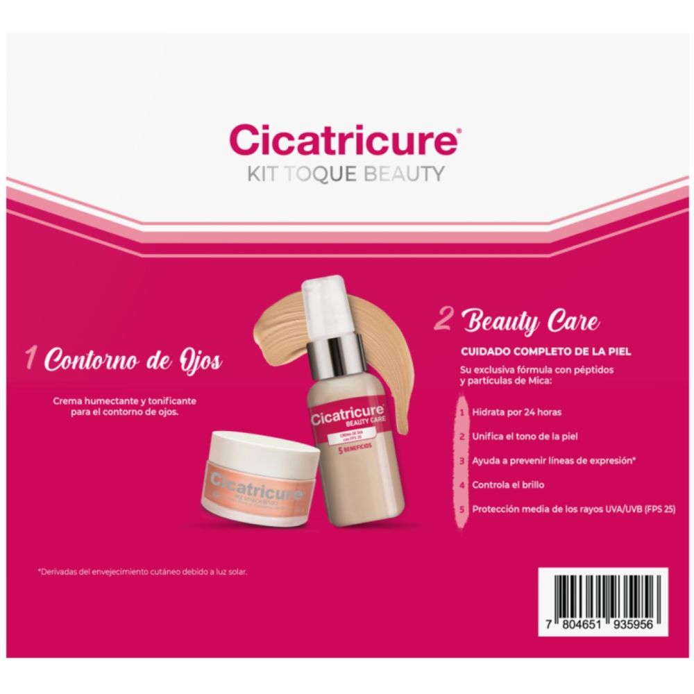 Pack Cicatricure Beauty Care 50G + Contorno Ojos 8,5G - Imagen 2