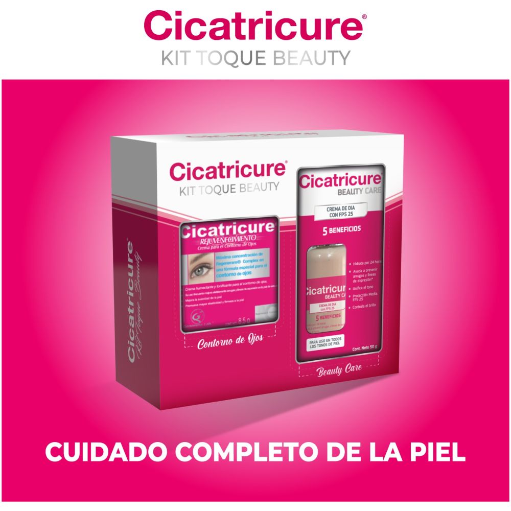 Pack Cicatricure Beauty Care 50G + Contorno Ojos 8,5G - Imagen 5