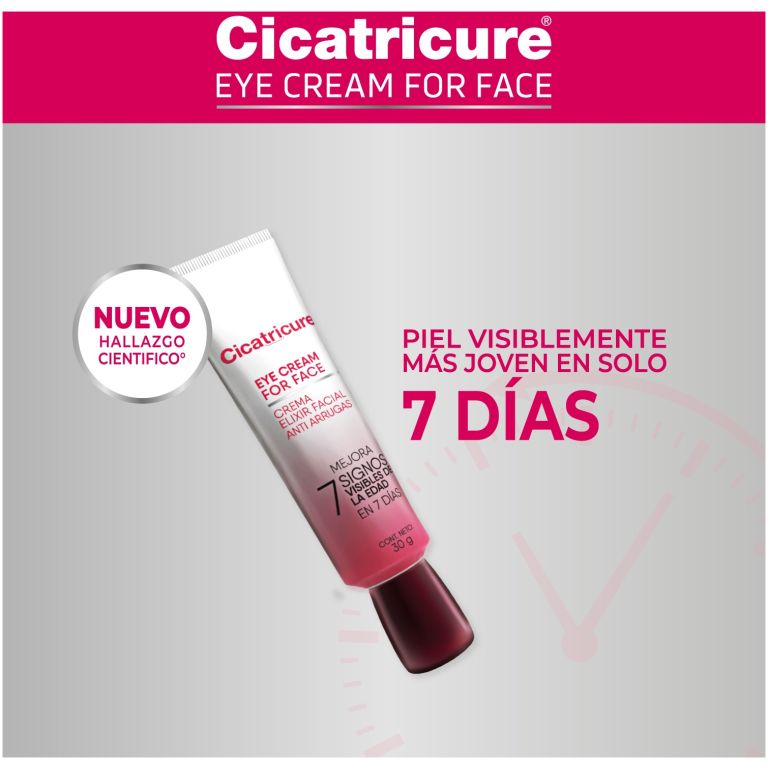 pack cicatricure eye cream for face + cosmetiquero