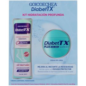 Pack Goicoechea Diabet Tx Crema Urea 250g + Emulsión 400ml