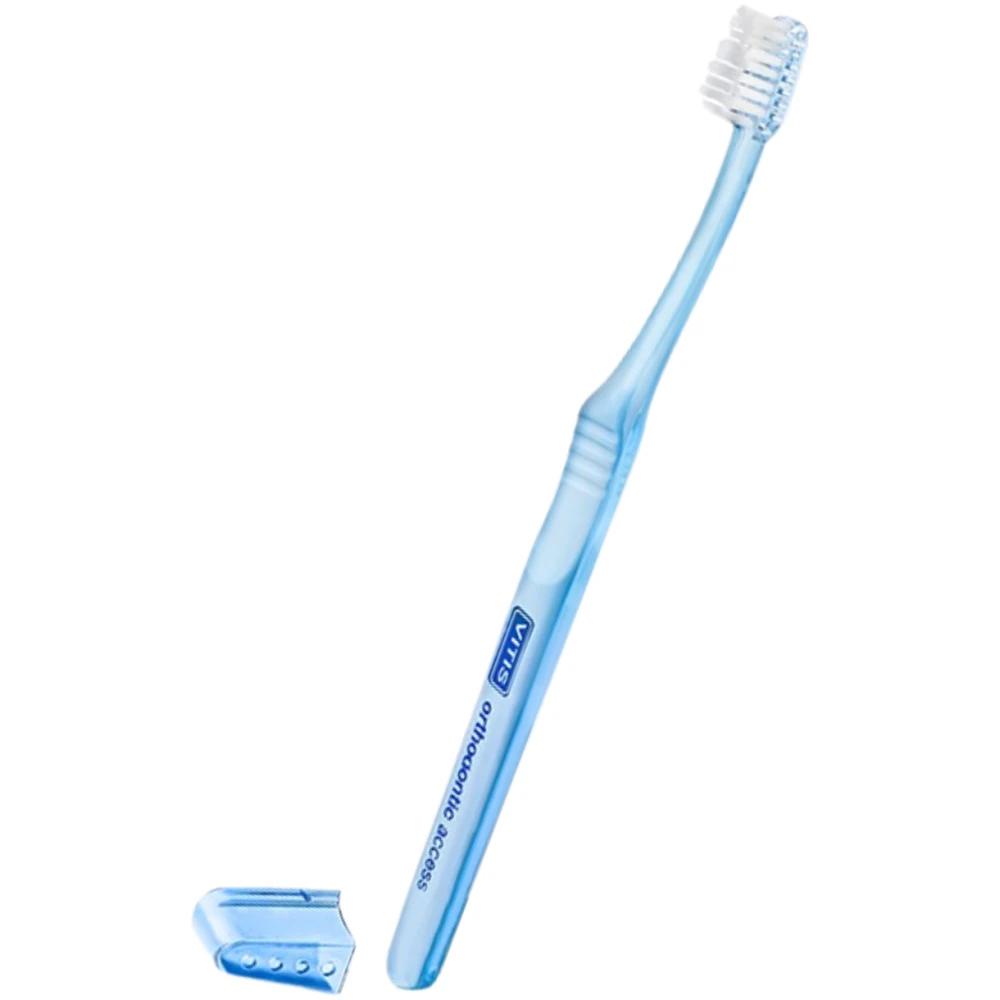 Vitis Cepillo Dental Orthodontic Access + Mini Pasta - Imagen 2