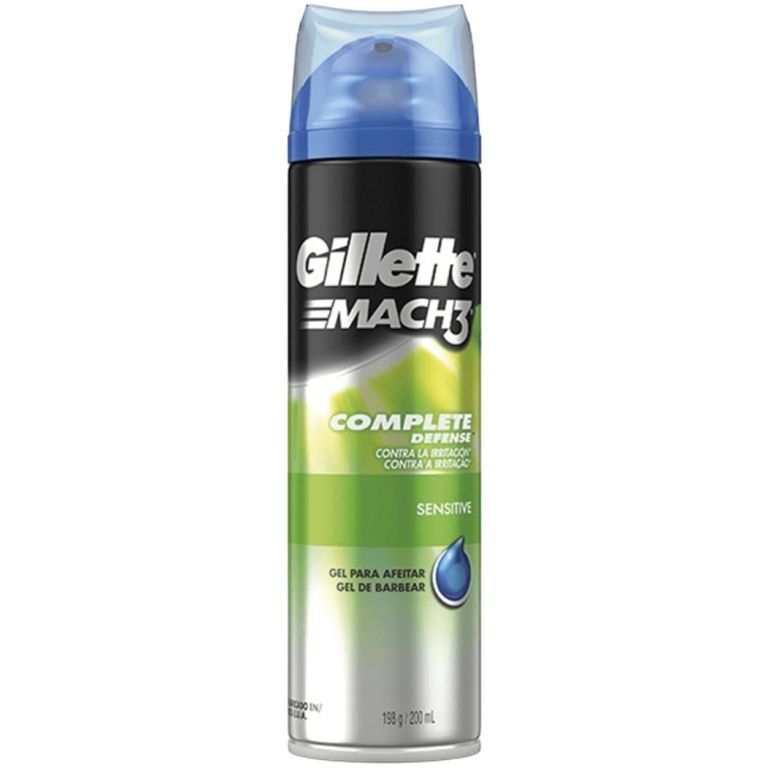 gillette mach3 sensitive gel para afeitar 200 ml