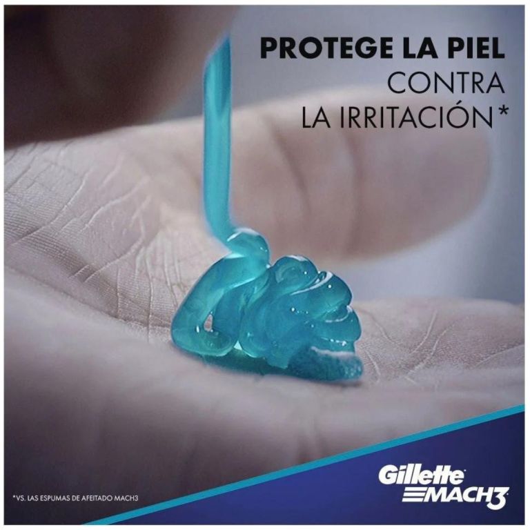 gillette mach3 sensitive gel para afeitar 200 ml