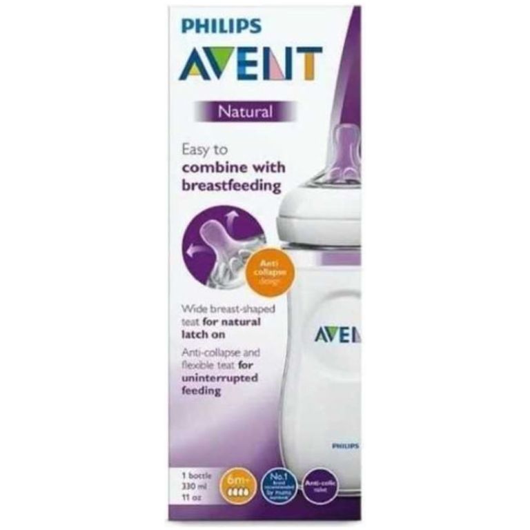 philips avent biberón natural 330ml 6m+