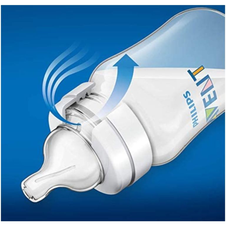 philips avent biberón natural color azul 260ml 1m+