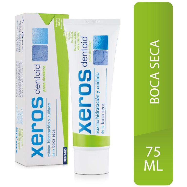 xeros dentaid pasta dental cuidado boca seca 75 ml