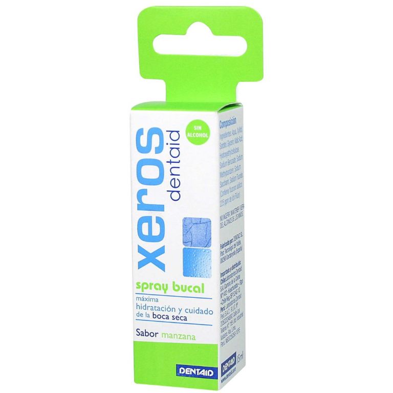 xeros dentaid spray bucal sabor manzana 15 ml