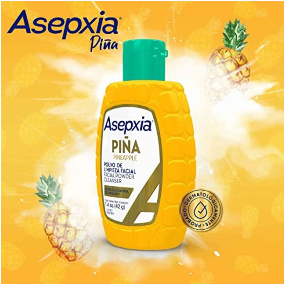 asepxia piña polvo limpiador facial 42 g