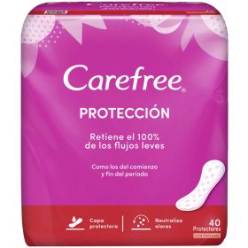 Protectores Carefree Protección Con Perfume 40 Un