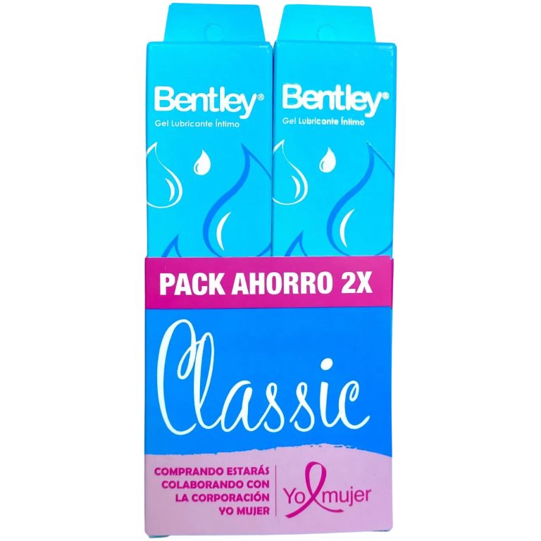 pack 02 bentley gel lubricante Íntimo clásico 50 g