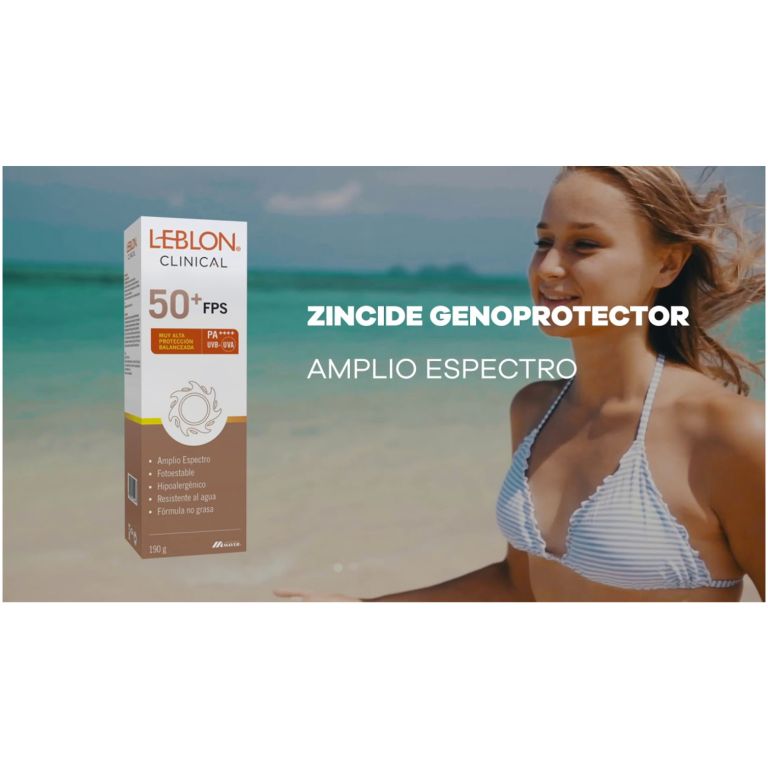 leblon protector solar corporal clinical 190g fps 50+