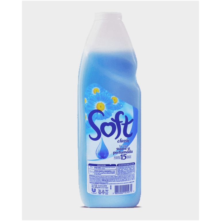 Soft Suavizante Líquido Clásico 1 Lt