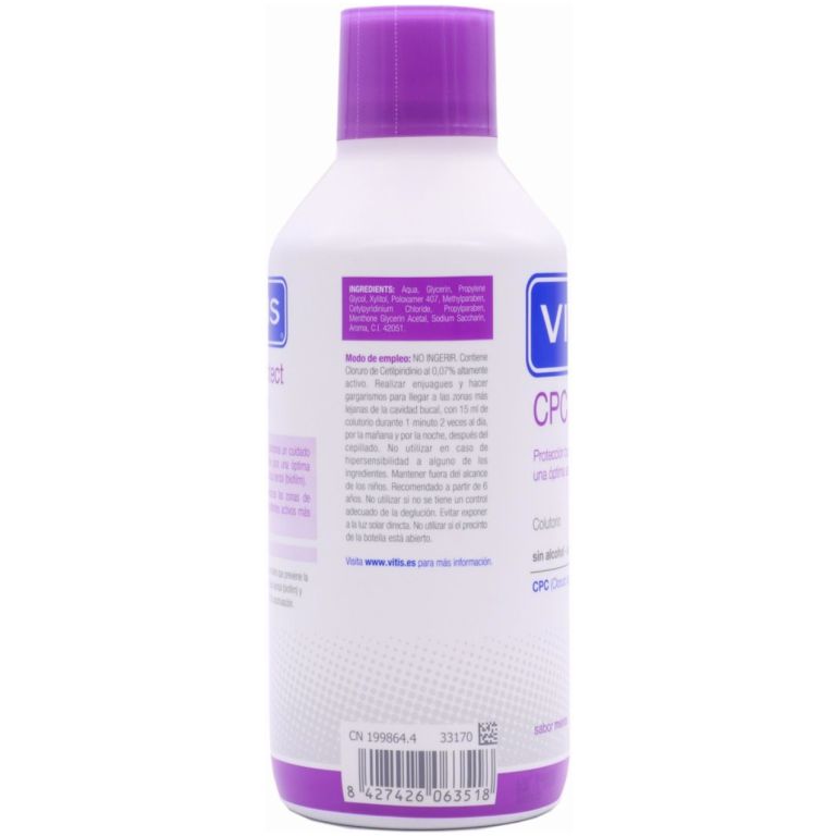 enjuague bucal vitis cpc protect 500 ml