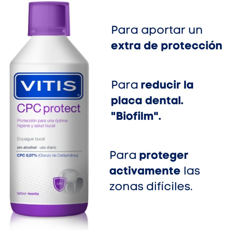 enjuague bucal vitis cpc protect 500 ml
