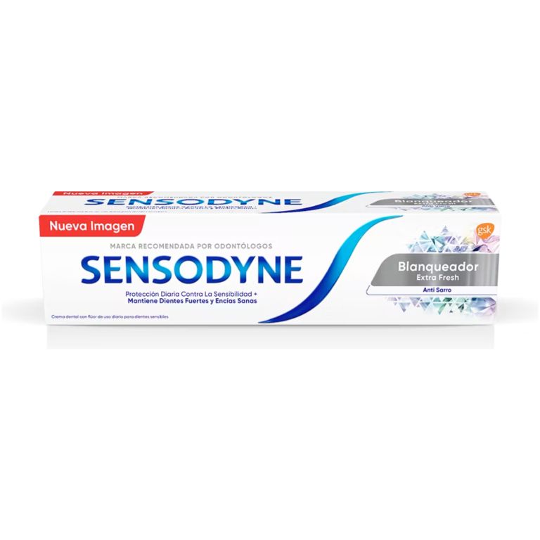 Sensodyne Pasta Dental Blanqueadora Extra Fresh Anti Sarro 90gr