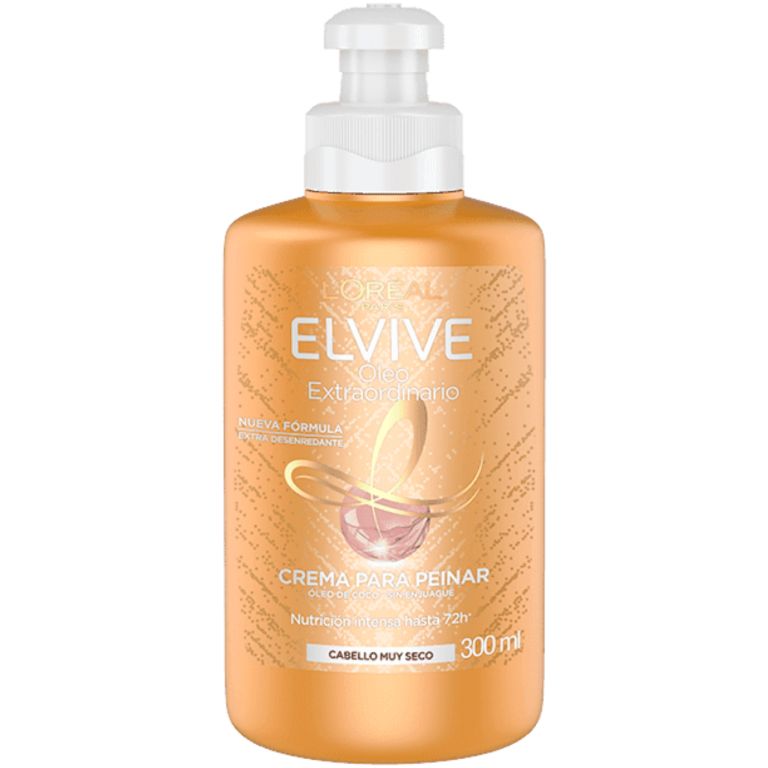 Loreal Elvive Óleo Extraordinario Coco Crema Para Peinar