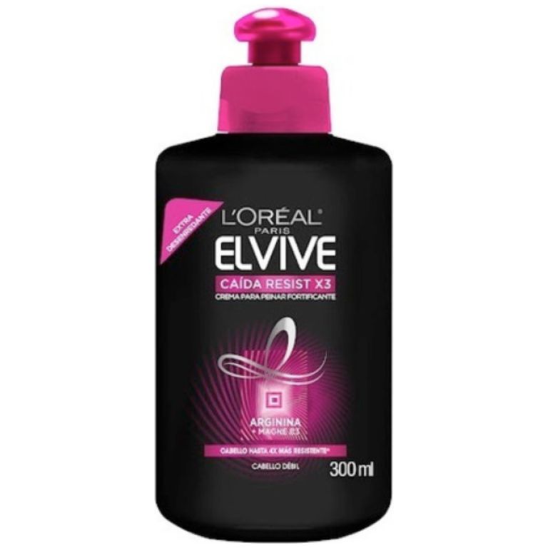 Loreal Elvive Caída Resist x3 Crema Para Peinar