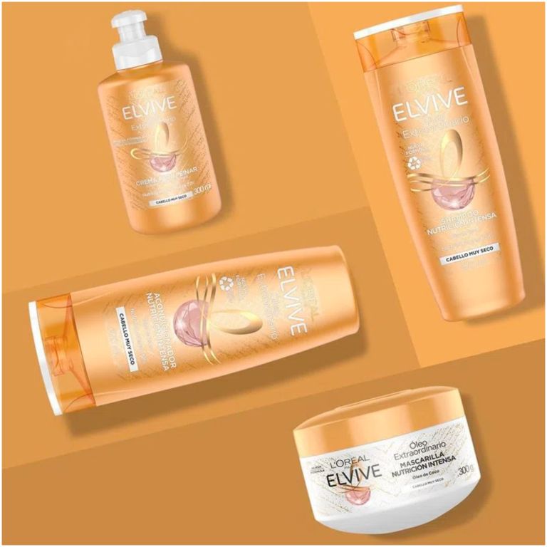 loreal elvive Óleo extraordinario coco crema para peinar