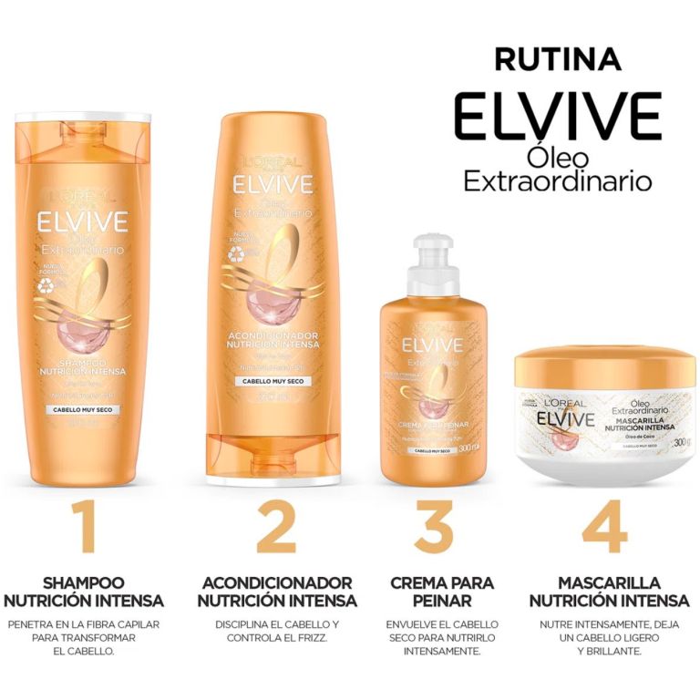 loreal elvive Óleo extraordinario coco crema para peinar