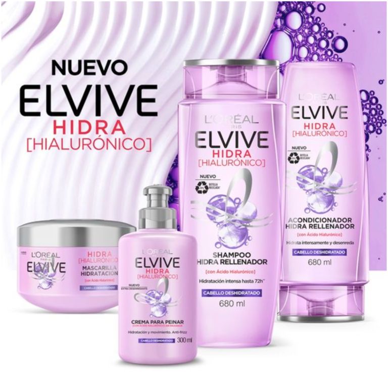 loreal elvive hidra hialurónico crema para peinar