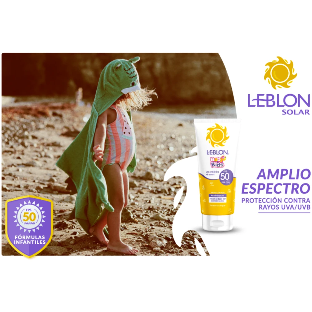 Leblon Protector Solar Baby &Amp; Kids Fps50 190 Gr - Imagen 2