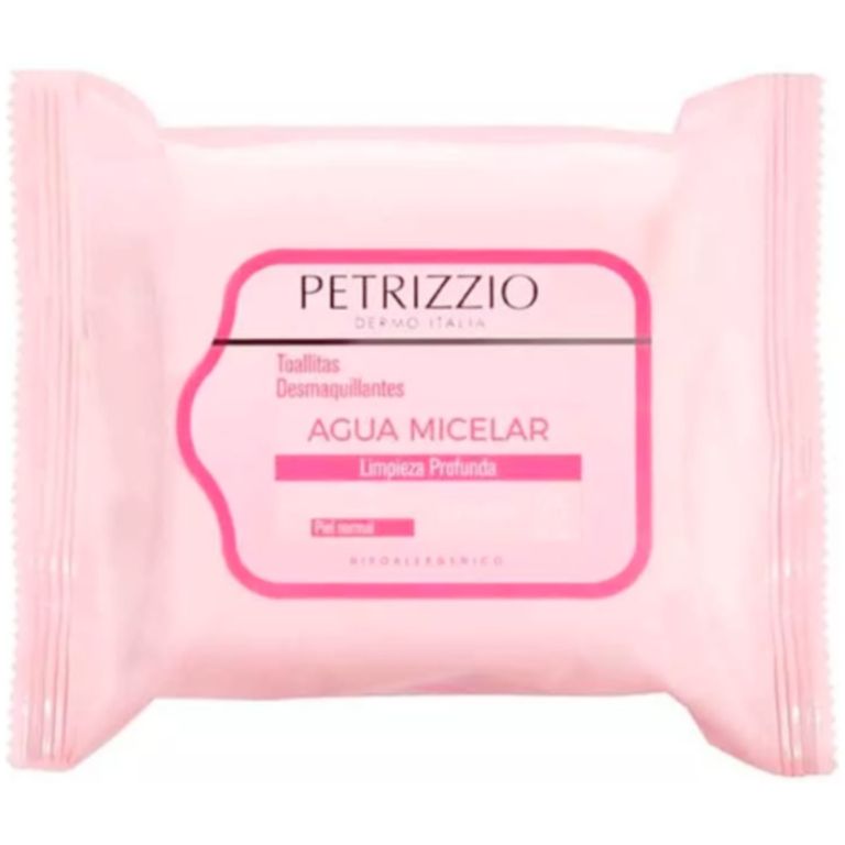 Petrizzio Toallitas Desmaquillantes Agua Micelar 25u