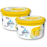 Pack 2 Glade Gel Aromatizante Limón Refrescante 70g