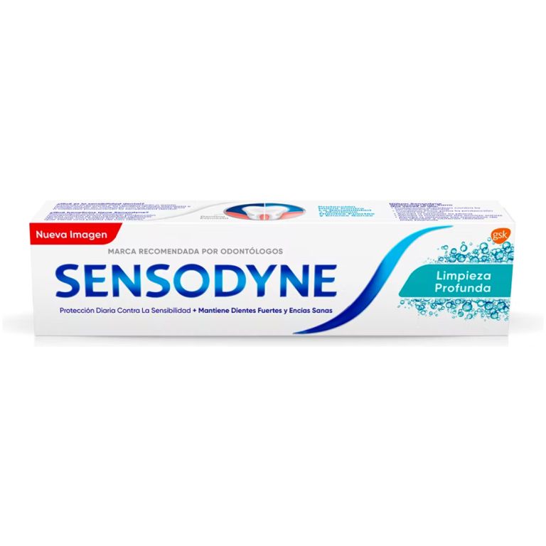 Pasta Dental Sensodyne Limpieza Profunda 90 g