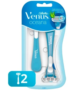 Máquina de Afeitar Oceana Gillette Venus Mujer 2 un