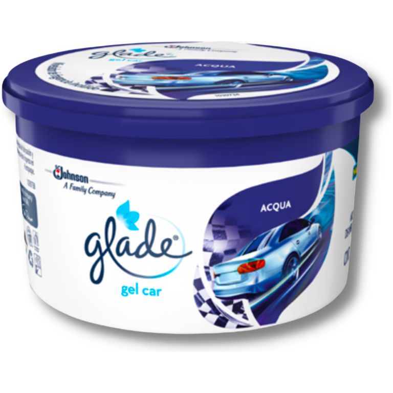 pack 2 glade gel mini aromatizante auto acqua