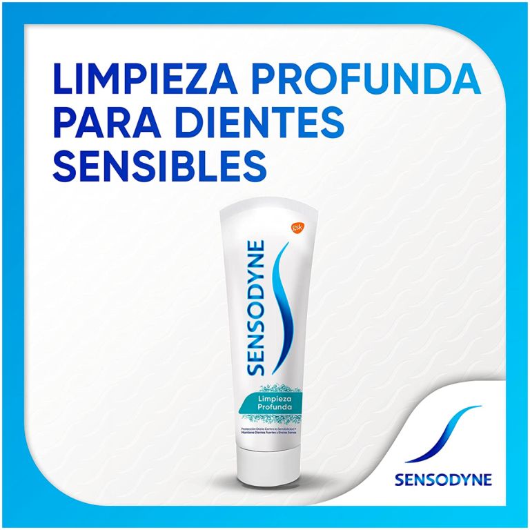pasta dental sensodyne limpieza profunda 90 g