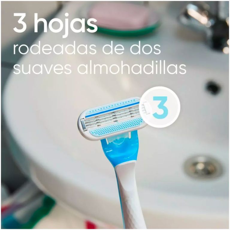 máquina de afeitar oceana gillette venus mujer 2 un