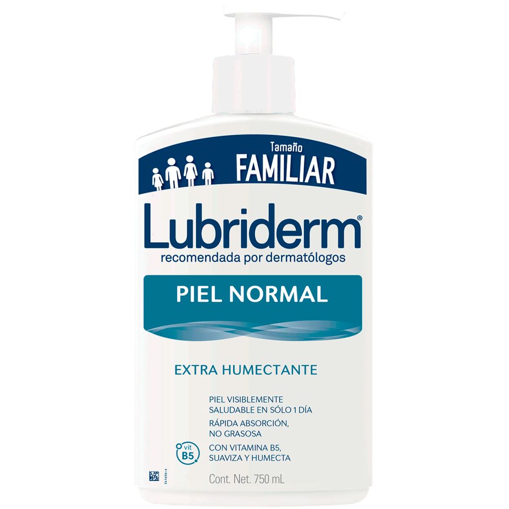 Pack Lubriderm Crema Piel Normal 750 Ml + Toallitas - Imagen 3