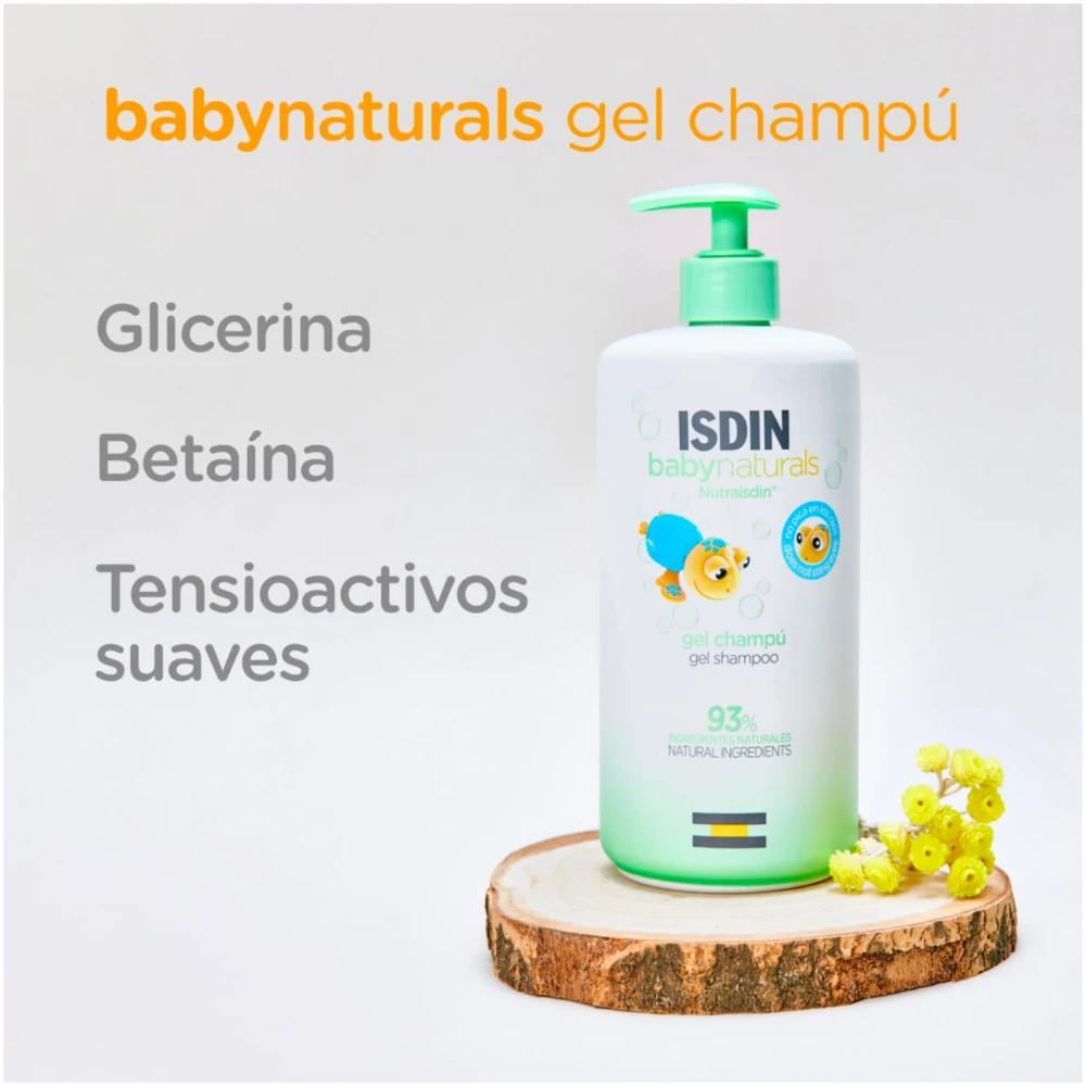 Isdin Gel Shampoo Baby Naturals Nutraisdin 400 Ml - Imagen 2